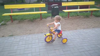 Детский трехколесный велосипед "Зубрёнок"