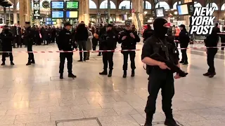 Man with knife wounds six people at Paris train station | New York Post