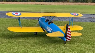 Balsa USA 1/3 Stearman with Moki 215 radial engine!!!