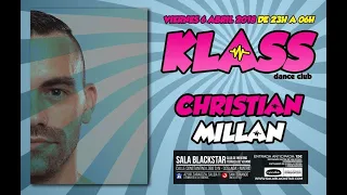 KLASS DANCE CLUB 001 Live! (06-04-2018) Christian Millán