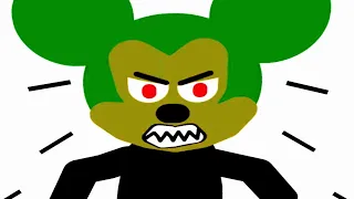 Mickey Mouse Hulk Transformation (ANIMATED)