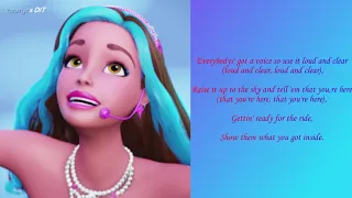 Unlock your Dreams (Lyrics) - Barbie/ Barbie in Rock'N Royals