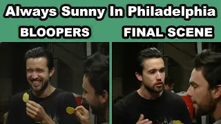 It's Always Sunny in Philadelphia | Bloopers vs Actual Scene | Season 3