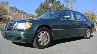 W140 Mercedes Benz S-Class S600 S500 S420 V8 1 Owner Car Guy W 140 72K Orig Miles