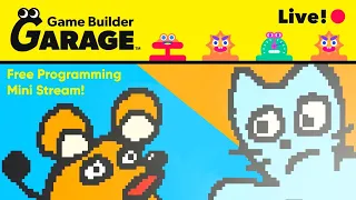 Game Builder Garage - Mousey's Free Programming Hour! (Live!)