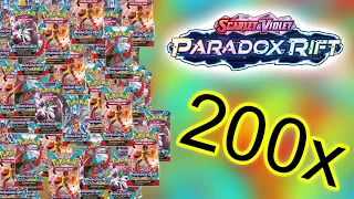 Can I complete Paradox Rift Master set with 200 packs?