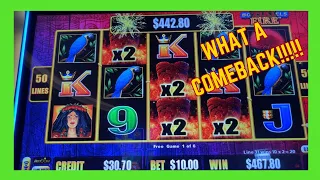 WHAT A COMEBACK ON LIGHTNING CASH TIKI FIRE #CASINO #SLOTS #FYP