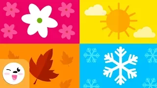 Les saisons de l'année pour les enfants - Printemps, Été, Automne et Hiver - Que sont les saisons ?