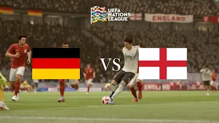 Германия - Англия Обзор матча 07.06.2022. Лига наций УЕФА.