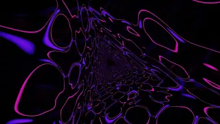 Abstract Background Video 4k VJ LOOP NEON Triangle Tunnel Hypnotic Metallic Pink Purple Screensaver