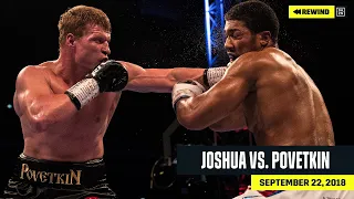 FULL FIGHT | Anthony Joshua vs. Alexander Povetkin (DAZN REWIND)