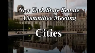 Senate Standing Committee on Cities - 01/30/18