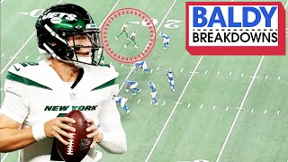 Breaking Down Zach Wilson's NFL Debut | Baldy Breakdowns