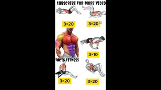 Shoulder and Triceps and abs workout at home 💪 |#viral #gym #homeworkout #body #sixpack