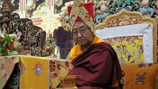 Advice Blessing Video Of Sakya Gongma Trichen Rinpoche In Bhutan || Himalayan Buddhist Monks