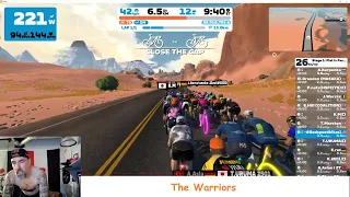 Zwift Stage 1: Flat is Fast - Tempus Fugit Today 05:10 Tempus Fugit   1 Laps   20 km