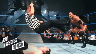 When referees fight back - WWE Top 10