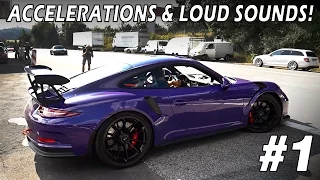 Nürburgring Supercar Traffic #1 Accelerations & LOUD Sounds!