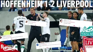 Hoffenheim v Liverpool 1-2 | #LFC Fan Reactions