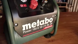 What A BEAST! || Metabo 18v Brushless Air Compressor ||