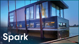 Building And Delivering A Luxury Floating Home Along 70 Miles of Dutch Canals | Huge Moves | Spark