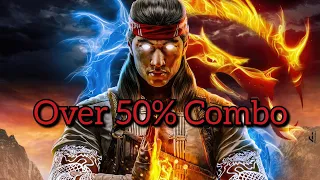 Mortal Kombat 1 Liu Kang over 50% combo no fatal blow