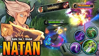 Natan Gameplay ! - Top 1 Global Natan by Rage X KidsZ - MLBB