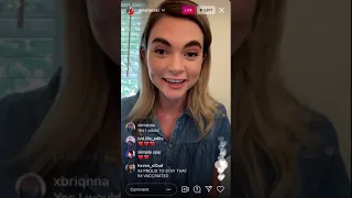 Jenny boyd first Instagram live 5/18/21