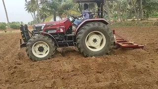 MAHINDRA NOVA 755 CRDI MODEL.ஐந்து கலப்பை உழவு.கருமலையான் ஐந்துகலப்பை.(2)