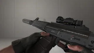 SFM - MW Grau 5.56 Inspect animation