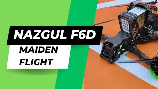 Nazgul Evoque F6D Maiden Flight - a bit of freestyle with Dji O3