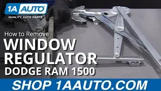 How to Replace Window Regulator 94-02 Dodge Ram 1500