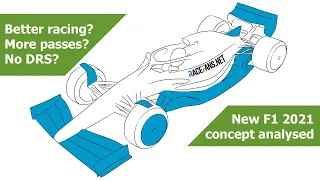 New 2021 F1 concept car analysed: How will it improve the racing?