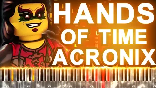 Lego Ninjago Hands of Time - Acronix Soundtrack | Synthesia Piano Tutorial