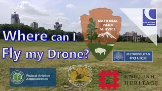 Where Can You Fly Your Drone? THIS VIDEO IS OUT OF DATE -  NEW RULES APPLY from Jan 2021