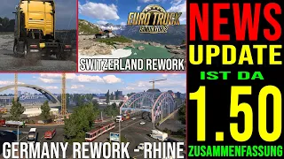 ETS2 NEWS 🚨 Update 1.50 ist da - Zusammenfassung ᐅ Biggest Update