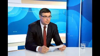 Прямая линия Александра Авдеева на телеканале «Губерния 33». 21 апреля 2022 года