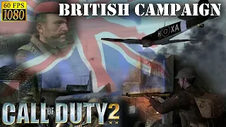 Call of Duty 2. British campaign [HD 1080p 60fps]