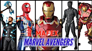 A guide to every AVENGERS MARVEL CINEMATIC UNIVERSE MEDICOM MAFEX