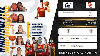 California vs No. 15 USC | Pac-12 | 2.4.24