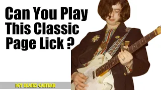 Jimmy Page Guitar Lesson : Fast Ascending Lick : Led Zeppelin