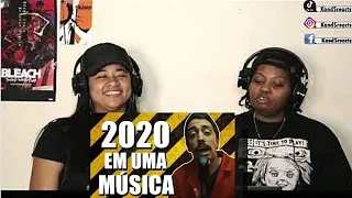 First Time Reaction To 2020 EM UMA MÚSICA || Kellz and Sophia REACTION!!