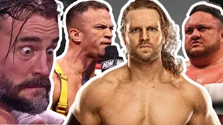 CM PUNK'S Very LONG  List of ENEMIES in AEW!