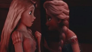 » Elsa&Rapunzel | Too close (Warning: Femslash)