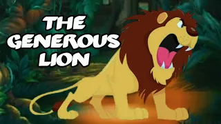 The Generous Lion with English Subtitle - Bedtime Story | Moral Story