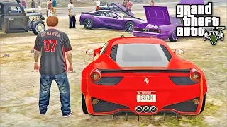 РЕАЛЬНАЯ ЖИЗНЬ ДЖИММИ В GTA 5 - УЧАВСТВУЮ В ГОНКАХ НА ФЕРАРРИ! ПОДНИМАЕМ БАБКИ! ⚡ГАРВИН