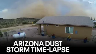 Wait for it: Time-lapse captures Arizona dust storm