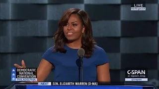 Michelle Obama FULL REMARKS at Democratic National Convention (C-SPAN)