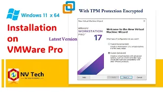 How to Install Windows 11 Pro on VMware II Step by Step II