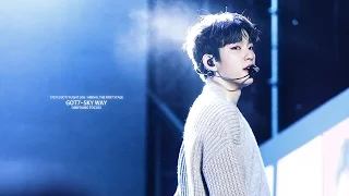 [FANCAM] 170313 GOT7 NEVER EVER SHOWCASE-  SKYWAY (Jinyoung focus)